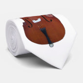 BASS -STROPDAS-OP WITTE STROPDAS (Opgerold)