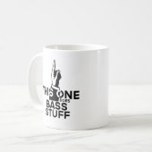 Bass Stuff - Funny Bass Music Koffiemok (Voorkant links)