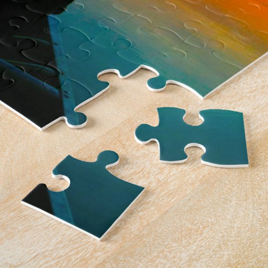 Bass Sunset Legpuzzel (Zijkant)