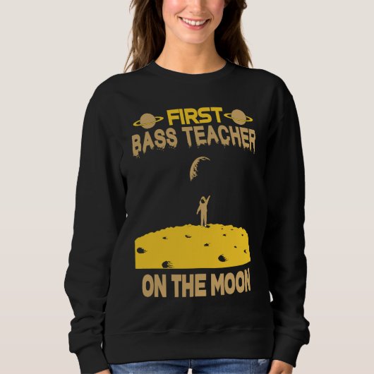 Bass Teacher On The Moon Trui (Voorkant)