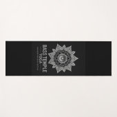 Bass Temple Yoga Ganesh Sound System Mat (Voorkant (horizontaal))