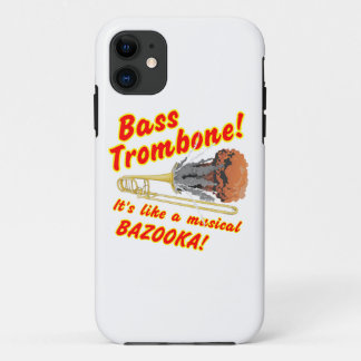 Bass Trombone Musical Bazooka iPhone 11 Hoesje