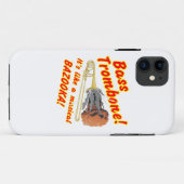 Bass Trombone Musical Bazooka Case-Mate iPhone Case (Achterkant (horizontaal))