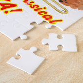 Bass Trombone Musical Bazooka Legpuzzel (Zijkant)