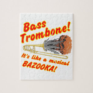 Bass Trombone Musical Bazooka Legpuzzel