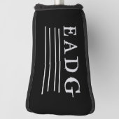 Bass Tuned Button Golfheadcover (Draai 90)