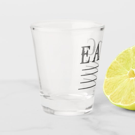 Bass Tuned Shot Glas (Links)