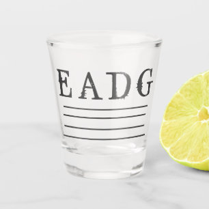 Bass Tuned Shot Glas