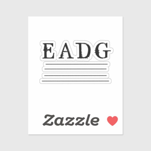 Bass Tuned Sticker (Vel)