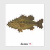 Bass Uitknip Sticker (Vel)