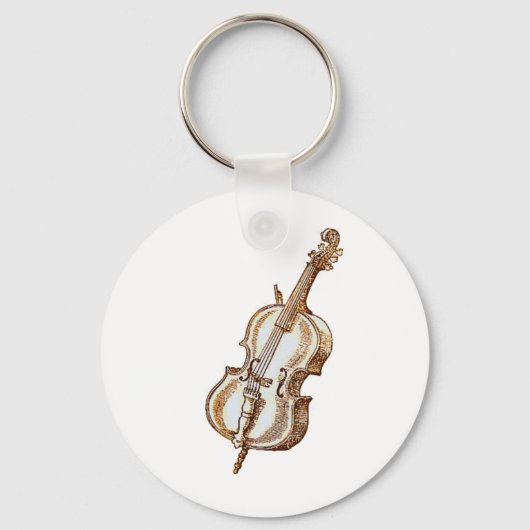 Bass Violin Sleutelhanger (Voorkant)
