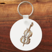 Bass Violin Sleutelhanger (Voorkant)