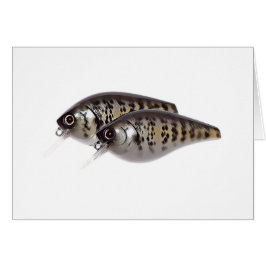Bass Vissen Crankbait Card