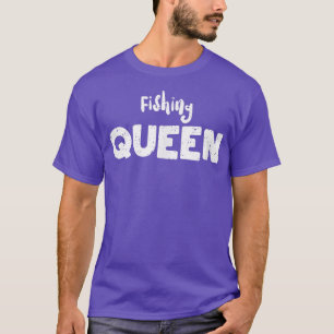 Bass Vissen Queen Vist Gezegden T-shirt