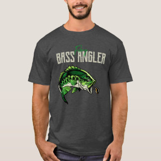 Bass vissen t-shirt
