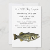 Bass Vist aangeboren Mannen in openlucht Kaart (Achterkant)