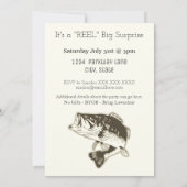 Bass Vist aangeboren Mannen in openlucht Kaart (Achterkant)