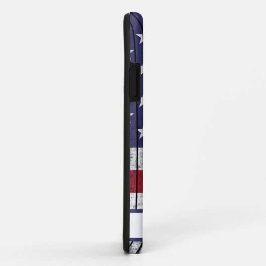 Bass Vist Amerikaanse vlag Case-Mate iPhone Case (Achterkant/rechts)
