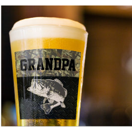 Bass Vist Camo Grandpa Outdoorsport Glas