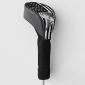 Bass Vist Cool Largemouth American Flag  Golfheadcover (Schuin)