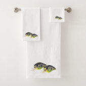 Bass Vist Crankbait Towel Set Bad Handdoek (Insitu)