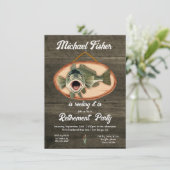 Bass Vist Grappig Pensioen Reeling het in Kaart (Staand voorkant)