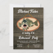 Bass Vist Grappig Pensioen Reeling het in Kaart (Voorkant)