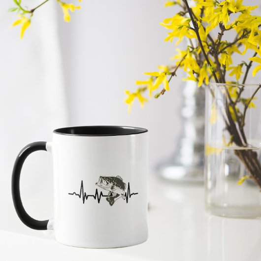 Bass Vist pulse hartslag sport Hobby Mok