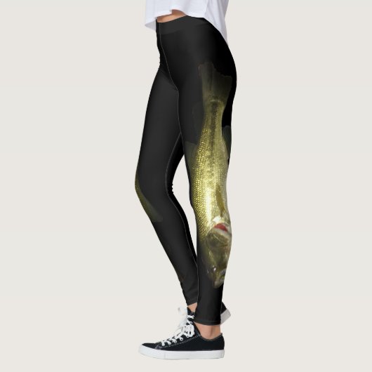 Bass Vist zwarte groene vrouwen Leggings (Links)