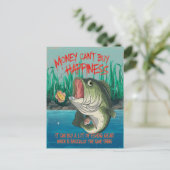 Bass Viste Happiness Briefkaart (Staand voorkant)