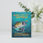 Bass Viste Happiness Briefkaart (Staand voorkant)