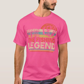 Bass Viste opa het Man The Myth The Legend T-shirt