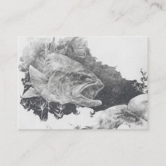 BASS vs. Sjabloon voor CRAYFISH-visitekaartjes Visitekaartje (Voorkant)