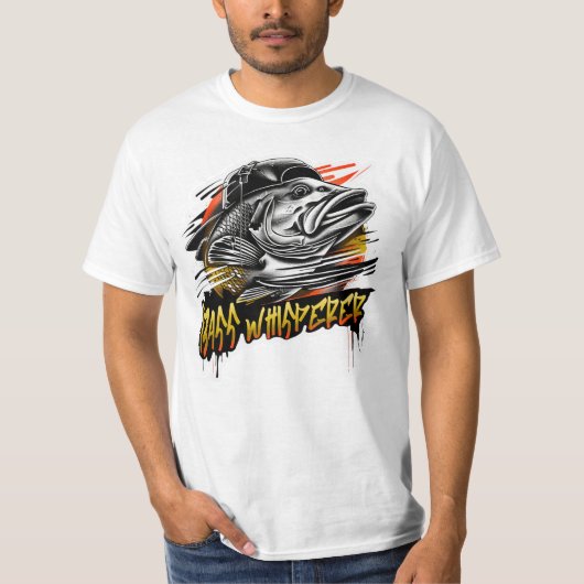 Bass Whisperer - Mannen T-shirt (Voorkant)