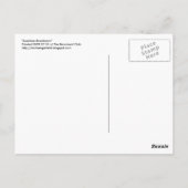 Bassdroom Briefkaart (Achterkant)