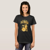 Bassdrumstel Cool Drummer Kit 27 T-shirt (Voorkant volledig)