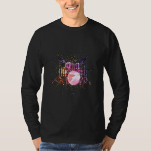 Bassdrumstel Cool Drummer Kit 30 T-shirt