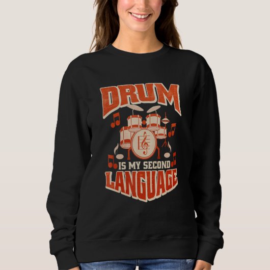 Bassdrumstel Cool Drummer Kit 5 Trui (Voorkant)