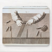 Basse-Lisse-techniek op de tapijten van Gobelins Muismat (Voorkant)