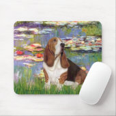 Basset 2 - Waterlelies 2 Muismat (Met muis)