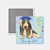 Basset Afstuderen Magneet (Voorkant / Achterkant)