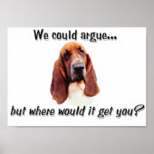 Basset-argument Poster (Voorkant)