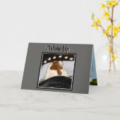 Basset "Counting Sheep" op de Kaart van zijn verja (Gele Bloem)