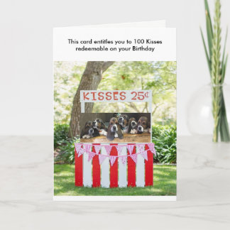 Basset de kaart van de hondenVerjaardag