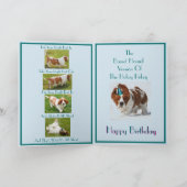 Basset die "Hokey Pokey" op de Kaart van de (Binnen)