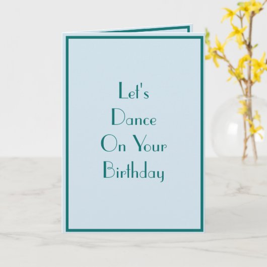 Basset die "Hokey Pokey" op de Kaart van de (Gele Bloem)