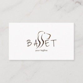 Basset Dog Visitekaartje