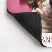 Basset face Mousepad Muismat (Hoek)