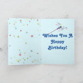 Basset Fairy Godfather op de Kaart van Funny Birth (Binnen)