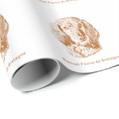 Basset Fauve de Bretagne Cadeaupapier (Rol Hoek)